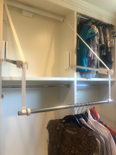 Load image into Gallery viewer, pull down clothes lift with motor - extended lift 
