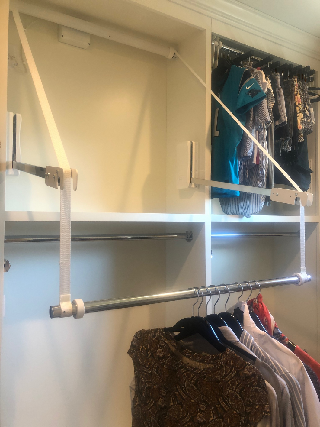 pull down clothes lift with motor - extended lift 